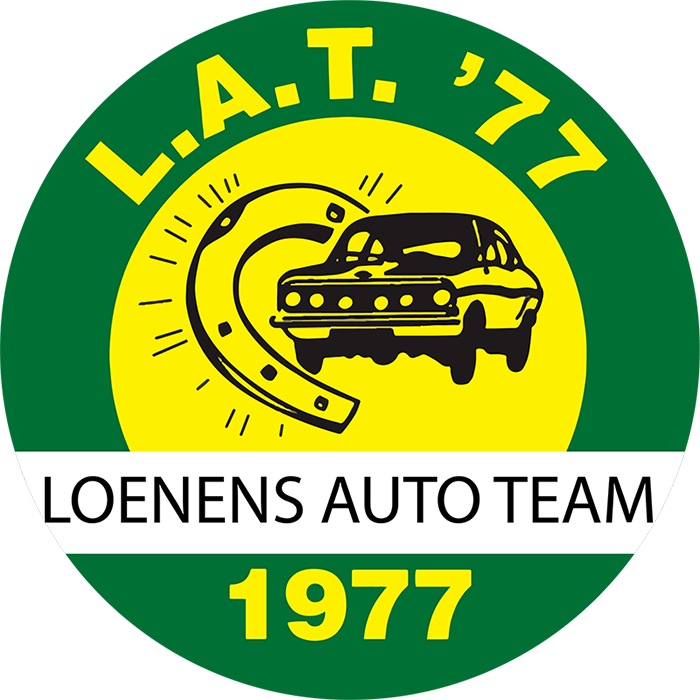 Logo van de LAT 77 ofwel Loenens Auto Team 1977
